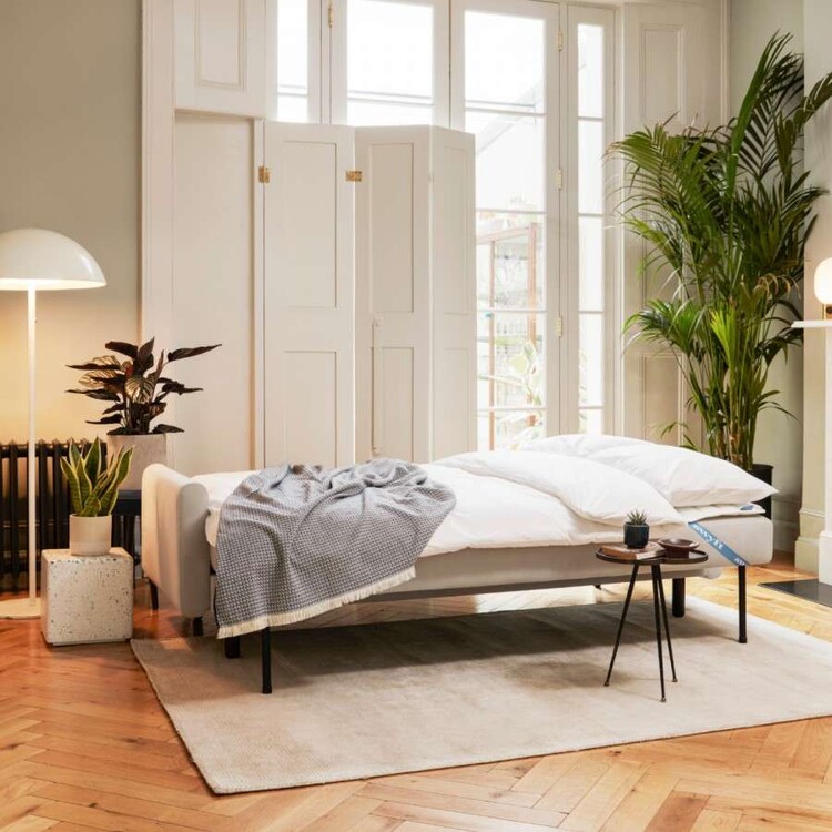 Swyft Model 04 Three Seater Sofa Bed in Velvet from Accessories for the Home Swyft Model 04 Three Seater Sofa Bed in Velvet from Accessories for the Home