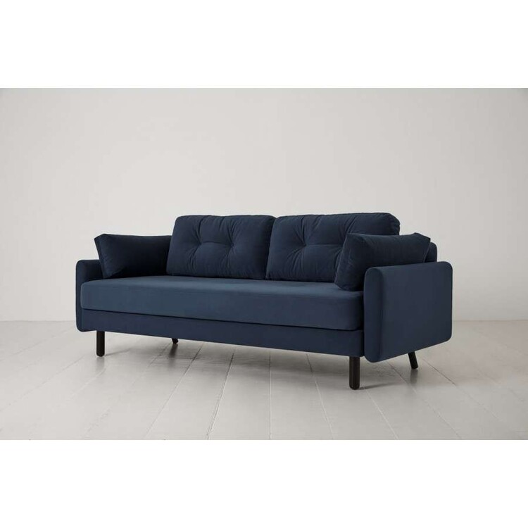 Swyft Model 04 Three Seater Sofa Bed in Velvet from Accessories for the Home Swyft Model 04 Three Seater Sofa Bed in Velvet from Accessories for the Home