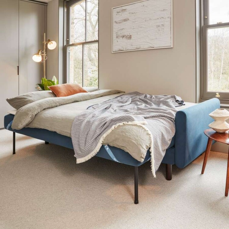 Swyft Model 04 Three Seater Sofa Bed in Velvet from Accessories for the Home Swyft Model 04 Three Seater Sofa Bed in Velvet from Accessories for the Home