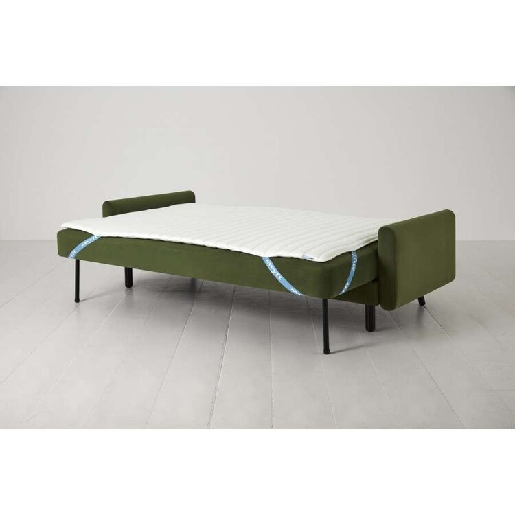 Swyft Model 04 Three Seater Sofa Bed in Velvet from Accessories for the Home Swyft Model 04 Three Seater Sofa Bed in Velvet from Accessories for the Home