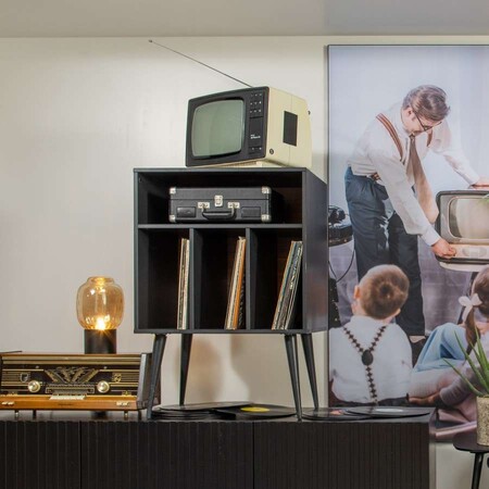 James Small Black Wood Cabinet from Accessories for the Home 2