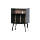 James Small Black Wood Cabinet from Accessories for the Home