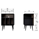 James Small Black Wood Cabinet from Accessories for the Home