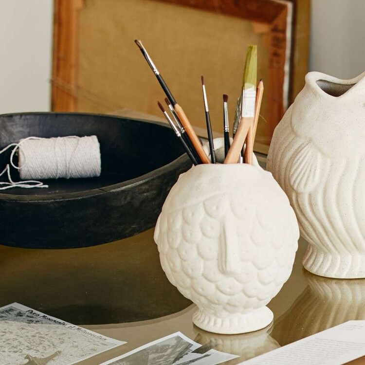 Ducie Stoneware Fish Vase from Accessories for the Home