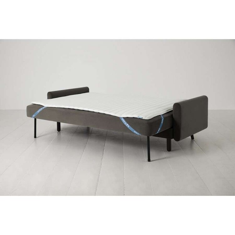 Swyft Model 04 Three Seater Sofa Bed in Velvet from Accessories for the Home Swyft Model 04 Three Seater Sofa Bed in Velvet from Accessories for the Home
