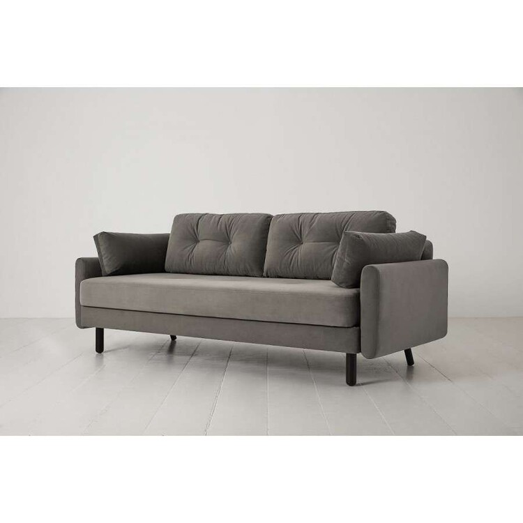 Swyft Model 04 Three Seater Sofa Bed in Velvet from Accessories for the Home Swyft Model 04 Three Seater Sofa Bed in Velvet from Accessories for the Home