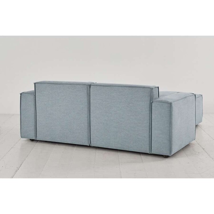 Swyft Model 03 Two Seater Left Chaise in Linen from Accessories for the Home Swyft Model 03 Two Seater Left Chaise in Linen from Accessories for the Home