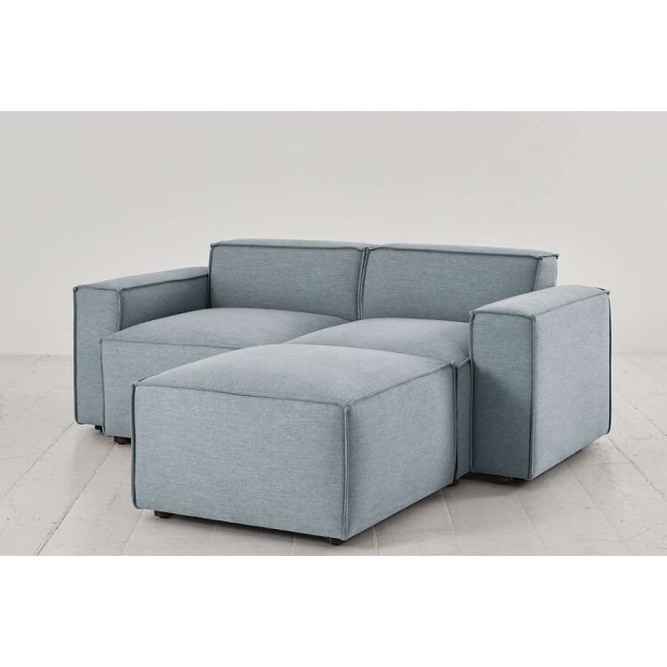 Swyft Model 03 Two Seater Right Chaise in Linen from Accessories for the Home Swyft Model 03 Two Seater Right Chaise in Linen from Accessories for the Home