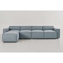 Swyft Model 03 Four Seater Left Chaise in Linen from Accessories for the Home