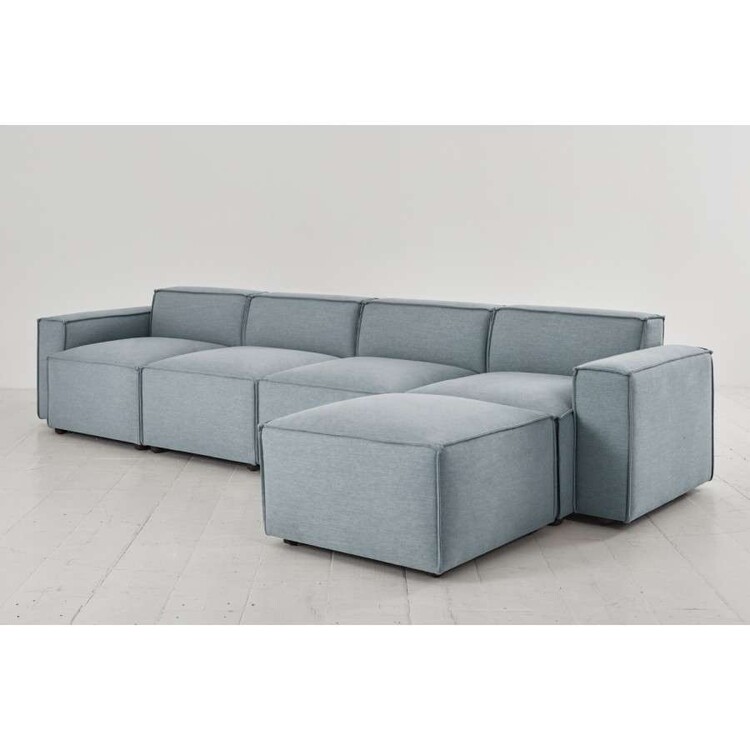 Swyft Model 03 Four Seater Right Chaise in Linen from Accessories for the Home Swyft Model 03 Four Seater Right Chaise in Linen from Accessories for the Home