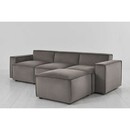 Swyft Model 03 Three Seater Right Chaise in Velvet from Accessories for the Home