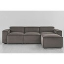 Swyft Model 03 Three Seater Right Chaise in Velvet from Accessories for the Home