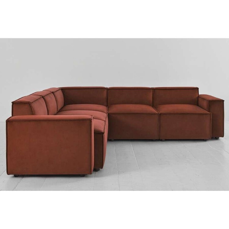 Swyft Model 03 Corner Sofa in Velvet from Accessories for the Home