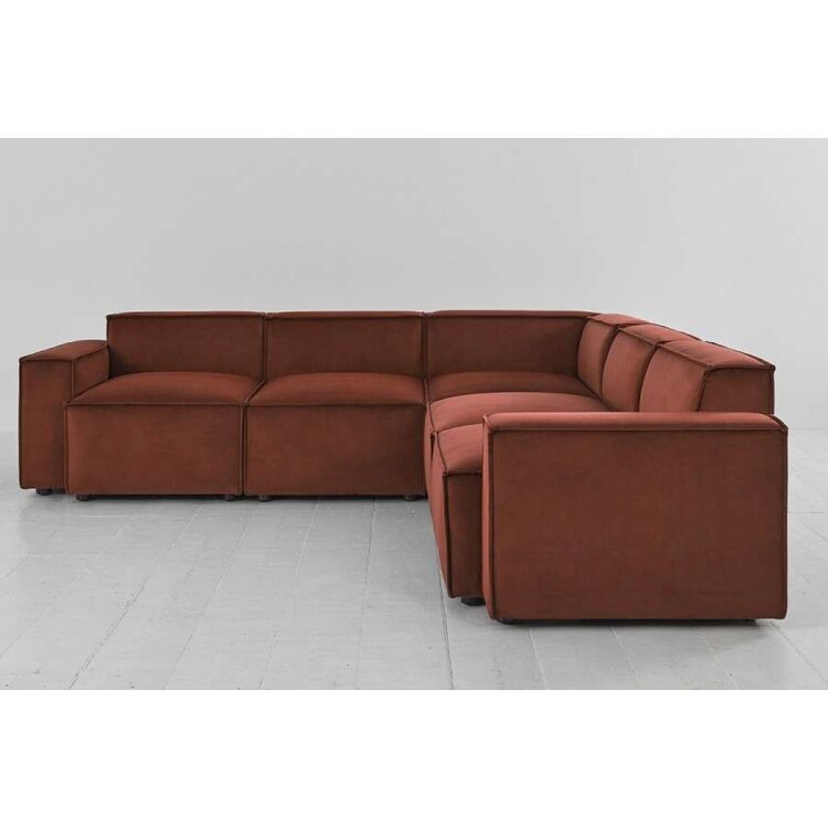 Swyft Model 03 Corner Sofa in Velvet from Accessories for the Home