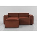 Swyft Model 03 Two Seater Left Chaise in Velvet from Accessories for the Home