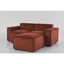 Swyft Model 03 Two Seater Right Chaise in Velvet from Accessories for the Home