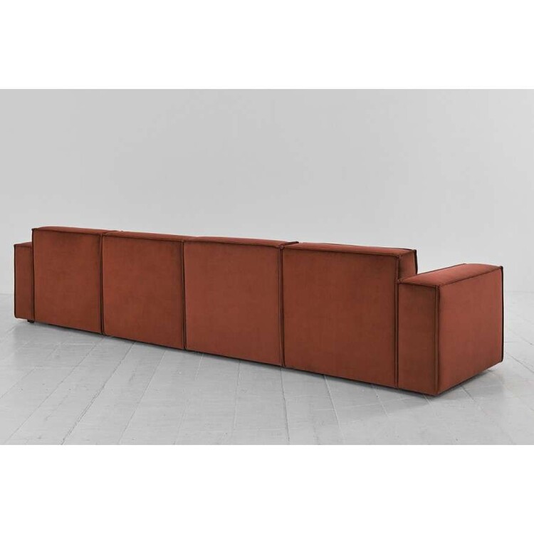 Swyft Model 03 Four Seater Sofa in Velvet from Accessories for the Home Swyft Model 03 Four Seater Sofa in Velvet from Accessories for the Home