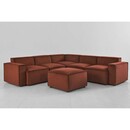 Swyft Model 03 Corner Sofa with Ottoman in Velvet from Accessories for the Home