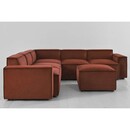 Swyft Model 03 Corner Sofa with Ottoman in Velvet from Accessories for the Home