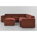 Swyft Model 03 Corner Sofa with Ottoman in Velvet from Accessories for the Home