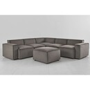 Swyft Model 03 Corner Sofa with Ottoman in Velvet from Accessories for the Home