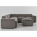 Swyft Model 03 Corner Sofa with Ottoman in Velvet from Accessories for the Home
