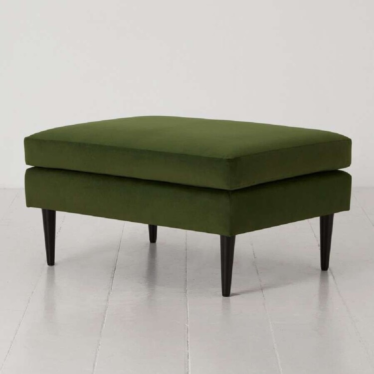 Swyft Model 01 Ottoman in Velvet from Accessories for the Home