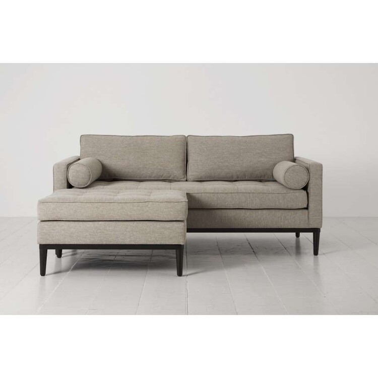 Swyft Model 02 Ottoman in Linen from Accessories for the Home Swyft Model 02 Ottoman in Linen from Accessories for the Home