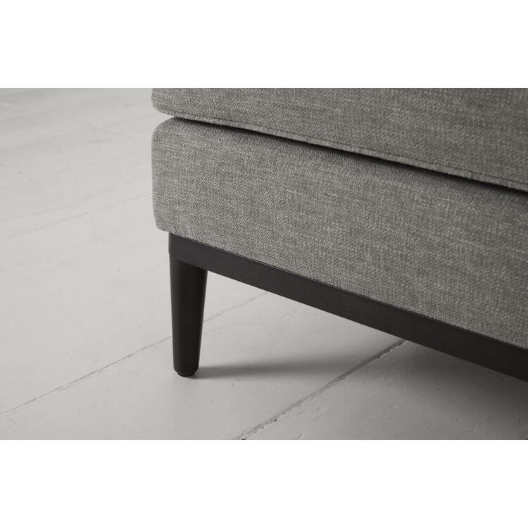 Swyft Model 02 Ottoman in Linen from Accessories for the Home Swyft Model 02 Ottoman in Linen from Accessories for the Home