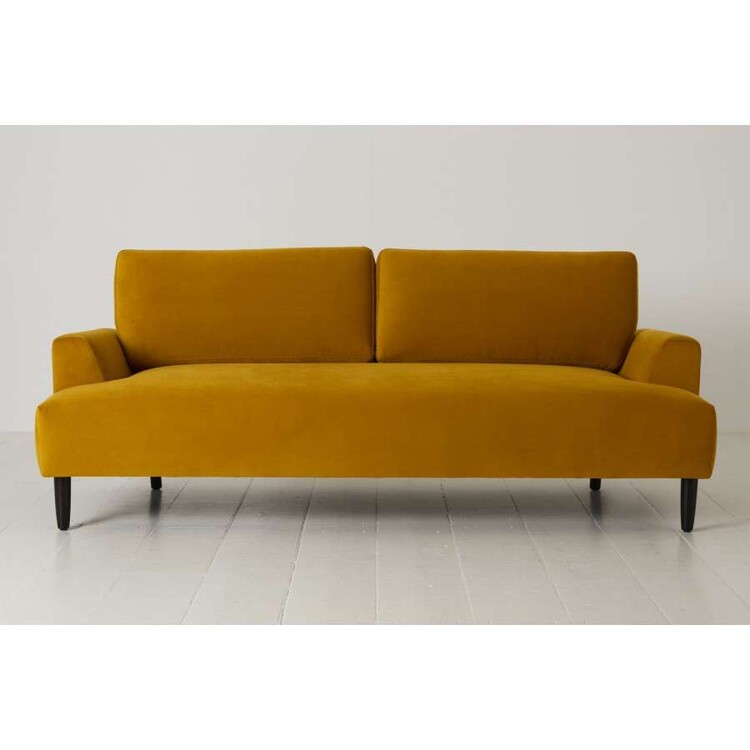 Swyft Model 05 Three Seater Sofa in Velvet from Accessories for the Home Swyft Model 05 Three Seater Sofa in Velvet from Accessories for the Home