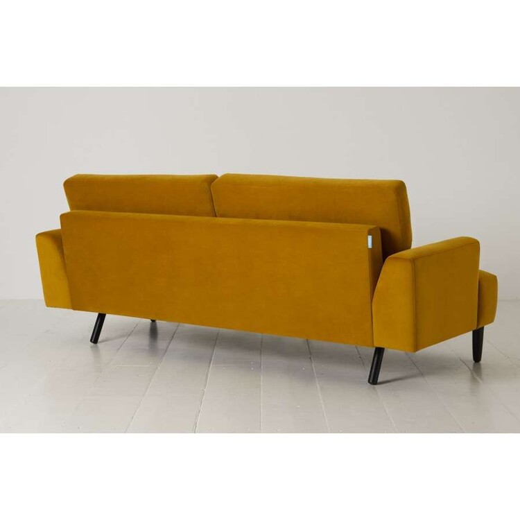 Swyft Model 05 Three Seater Sofa in Velvet from Accessories for the Home Swyft Model 05 Three Seater Sofa in Velvet from Accessories for the Home
