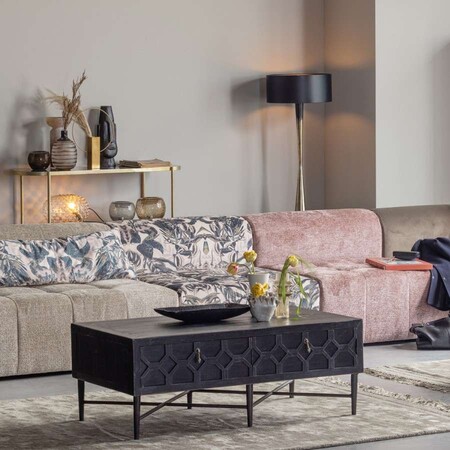 BePureHome Bequest Black Wood Coffee Table from Accessories for the Home