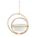 Madam Stoltz Hanging Bamboo Flower Pot from Accessories for the Home