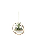 Madam Stoltz Hanging Bamboo Flower Pot from Accessories for the Home