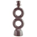 Madam Stoltz Stoneware Retro Candlestick from Accessories for the Home
