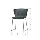 Woood Weaved Wing Back Chairs from Accessories for the Home