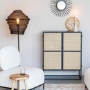 Guuji Rattan & Iron Low Cabinet from Accessories for the Home