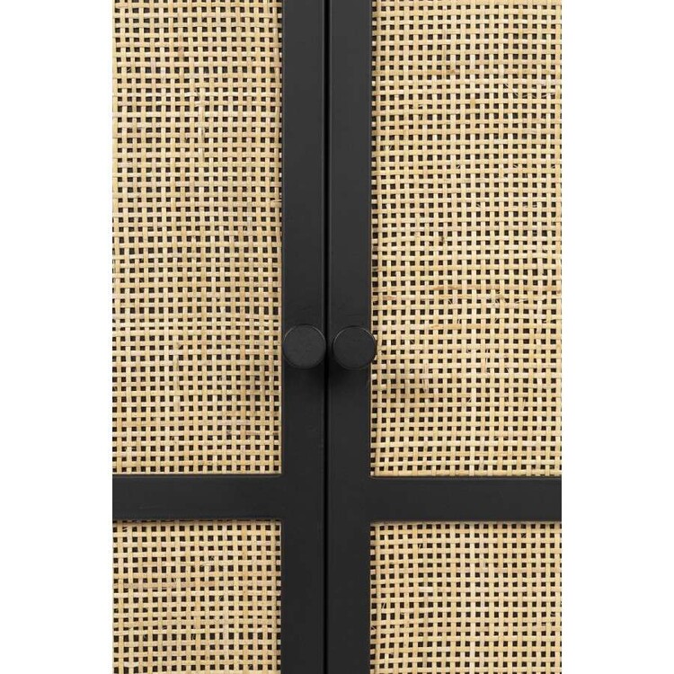 Guuji Rattan & Iron Low Cabinet from Accessories for the Home