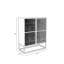 Guuji Rattan & Iron Low Cabinet from Accessories for the Home