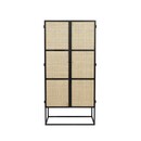 Guuji Rattan & Iron High Cabinet from Accessories for the Home