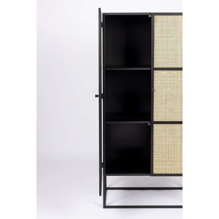 Guuji Rattan & Iron High Cabinet from Accessories for the Home Guuji Rattan & Iron High Cabinet from Accessories for the Home