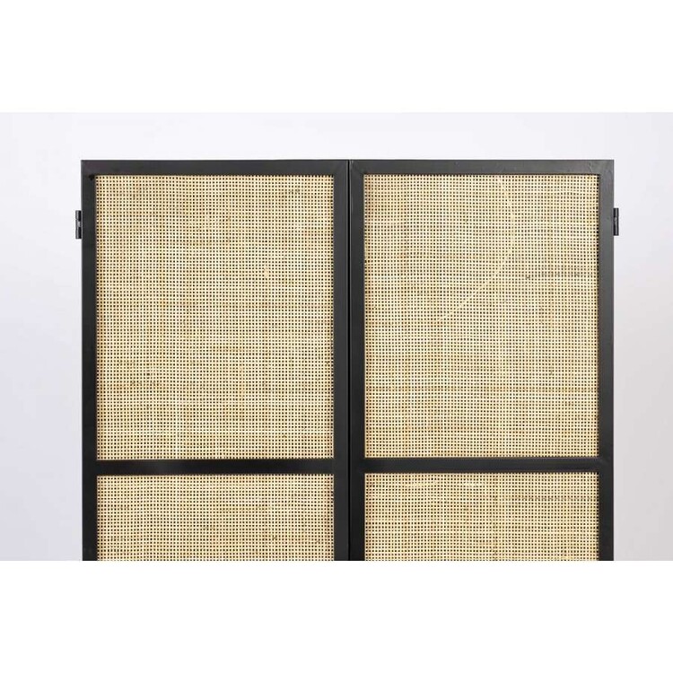 Guuji Rattan & Iron High Cabinet from Accessories for the Home Guuji Rattan & Iron High Cabinet from Accessories for the Home