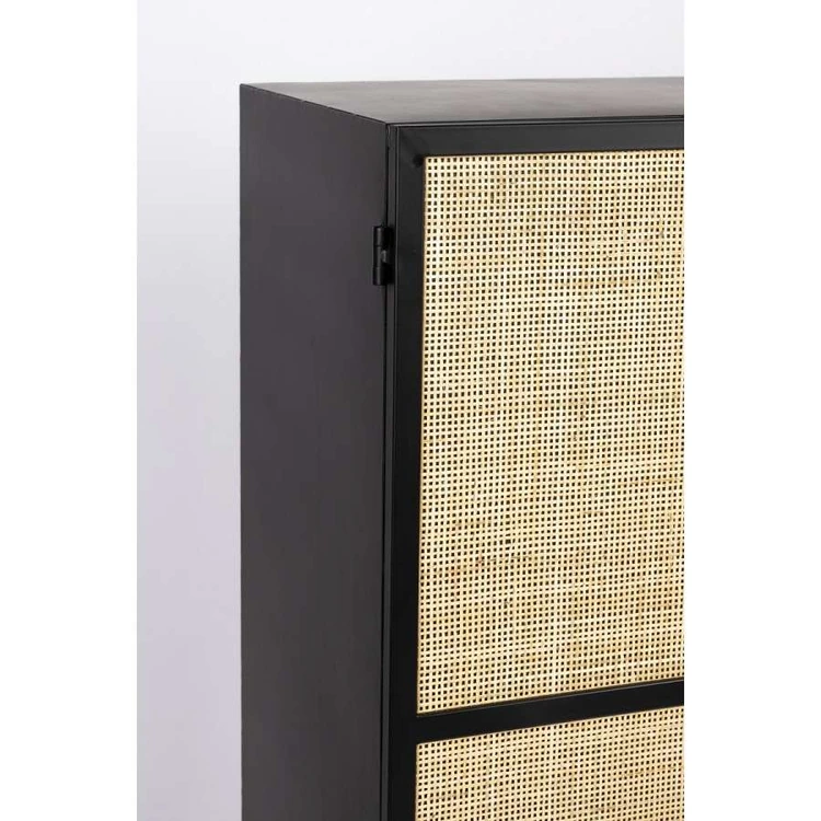 Guuji Rattan & Iron High Cabinet from Accessories for the Home Guuji Rattan & Iron High Cabinet from Accessories for the Home