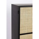 Guuji Rattan & Iron High Cabinet from Accessories for the Home