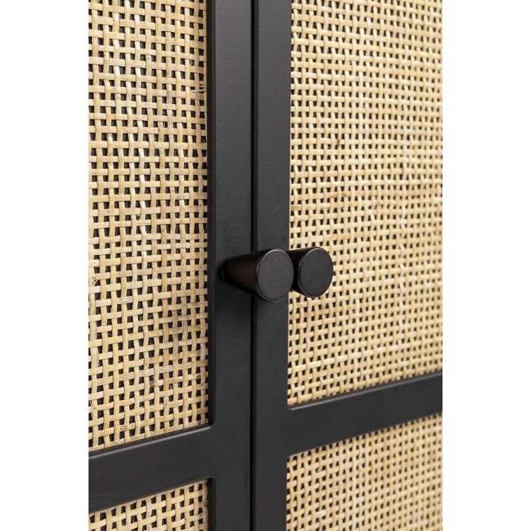Guuji Rattan & Iron High Cabinet from Accessories for the Home Guuji Rattan & Iron High Cabinet from Accessories for the Home