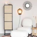 Guuji Rattan & Iron Slim Cabinet from Accessories for the Home