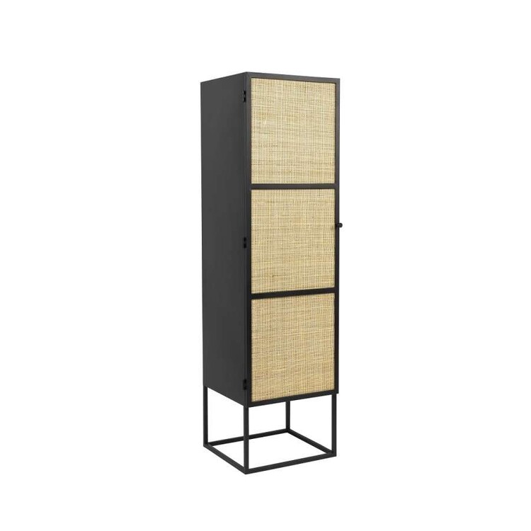 Guuji Rattan & Iron Slim Cabinet from Accessories for the Home
