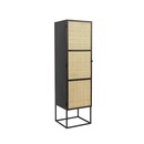 Guuji Rattan & Iron Slim Cabinet from Accessories for the Home