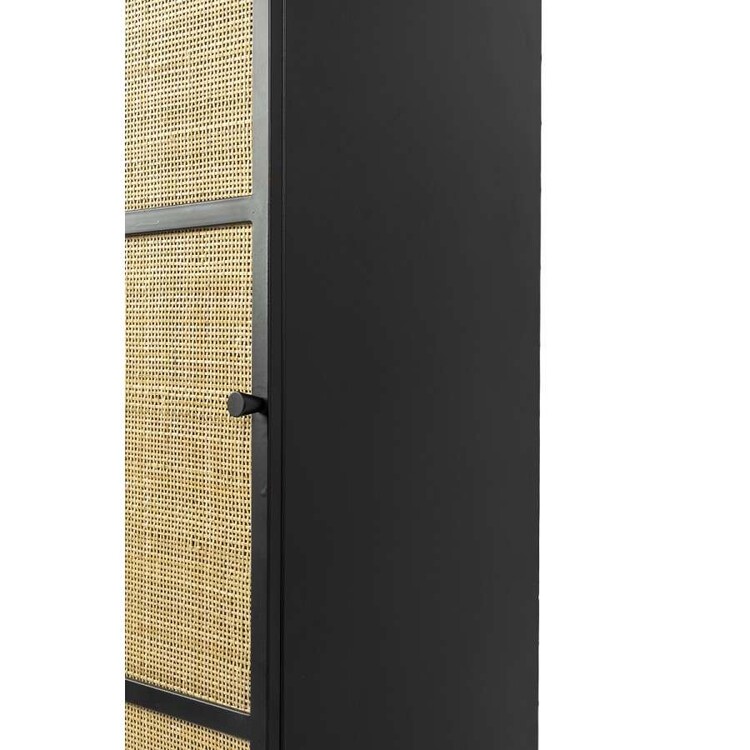 Guuji Rattan & Iron Slim Cabinet from Accessories for the Home