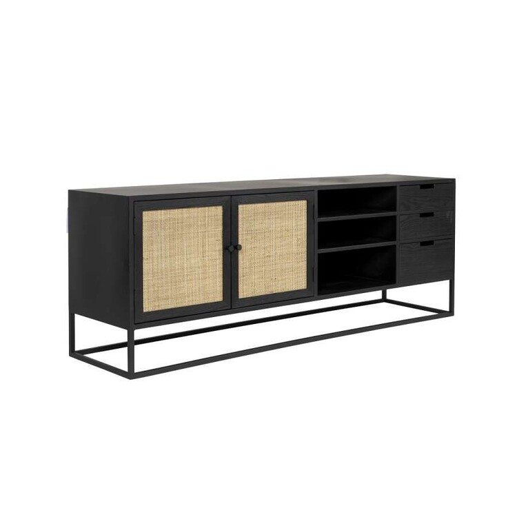 Guuji Rattan & Iron Sideboard from Accessories for the Home Guuji Rattan & Iron Sideboard from Accessories for the Home